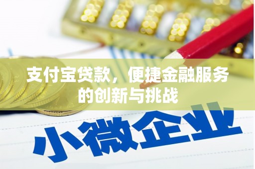 大堂支付宝贷款，便捷金融服务的创新与挑战