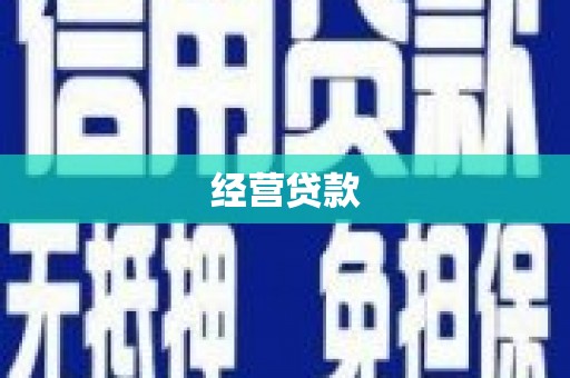 大堂经营贷款