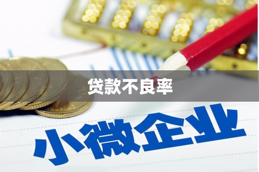 大堂贷款不良率