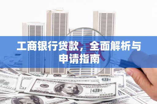 大堂工商银行贷款，全面解析与申请指南