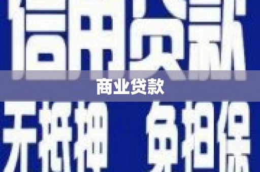 大堂商业贷款