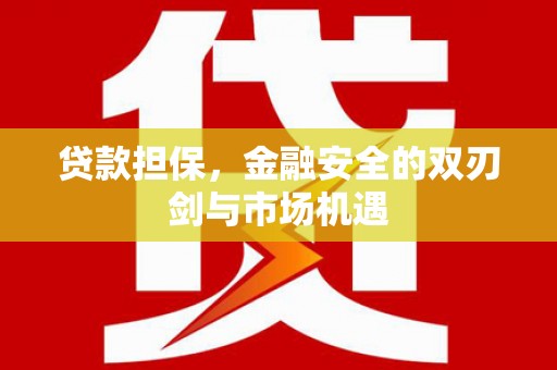大堂贷款担保，金融安全的双刃剑与市场机遇