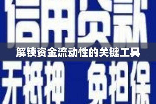 大堂解锁资金流动性的关键工具