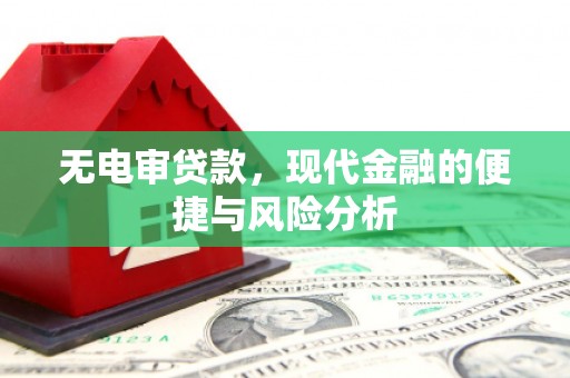 大堂无电审贷款，现代金融的便捷与风险分析