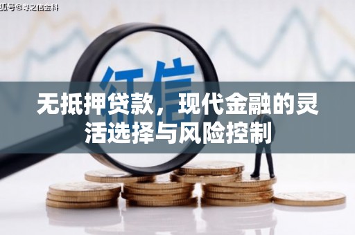 大堂无抵押贷款，现代金融的灵活选择与风险控制