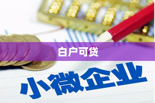 大堂白户可贷