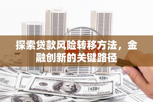 大堂探索贷款风险转移方法，金融创新的关键路径