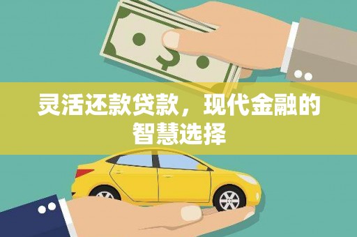 大堂灵活还款贷款，现代金融的智慧选择