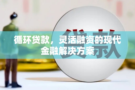 大堂循环贷款，灵活融资的现代金融解决方案