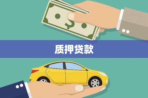 大堂质押贷款
