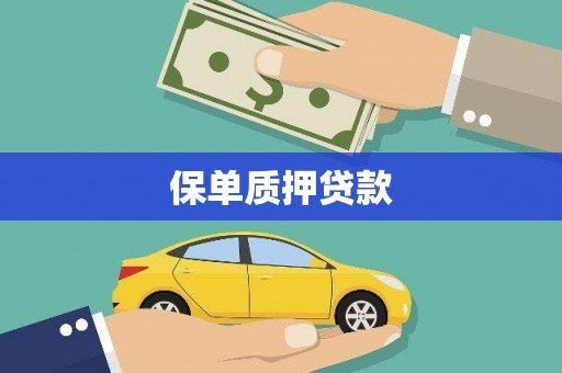 大堂保单质押贷款