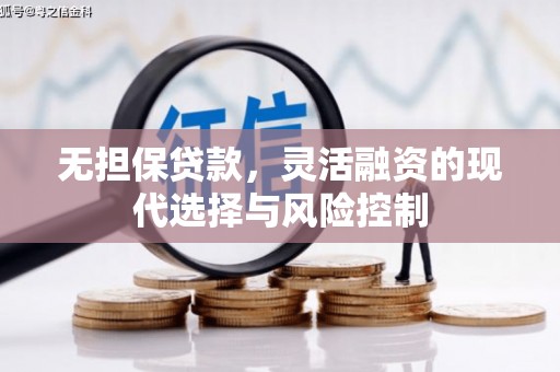 大堂无担保贷款，灵活融资的现代选择与风险控制