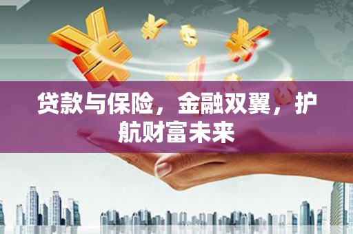 大堂贷款与保险，金融双翼，护航财富未来