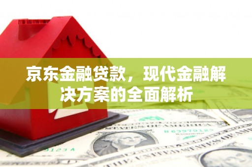 大堂京东金融贷款，现代金融解决方案的全面解析