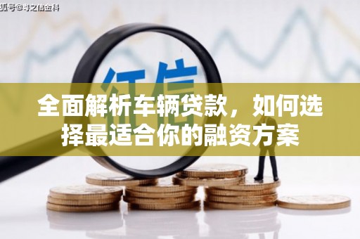 大堂全面解析车辆贷款，如何选择最适合你的融资方案