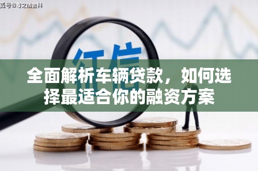 大堂全面解析车辆贷款，如何选择最适合你的融资方案