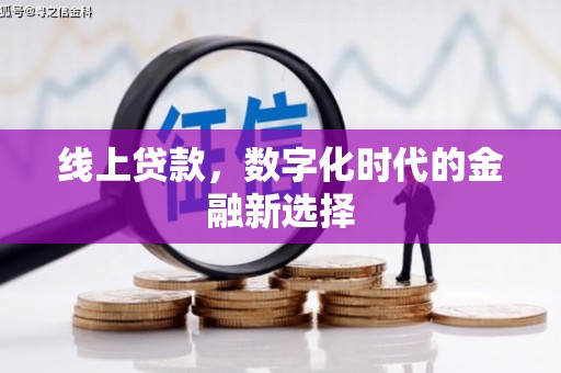 大堂线上贷款，数字化时代的金融新选择