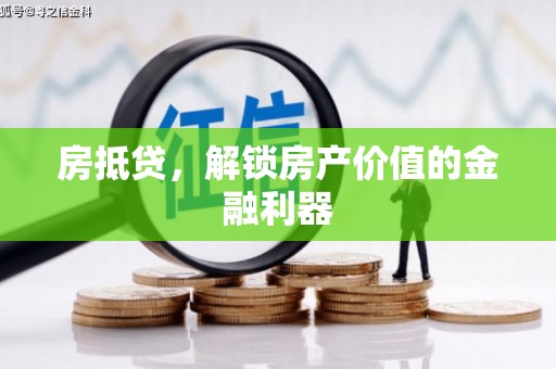 大堂房抵贷，解锁房产价值的金融利器