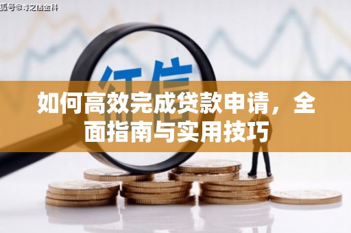 大堂如何高效完成贷款申请，全面指南与实用技巧