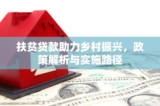 大堂扶贫贷款助力乡村振兴，政策解析与实施路径