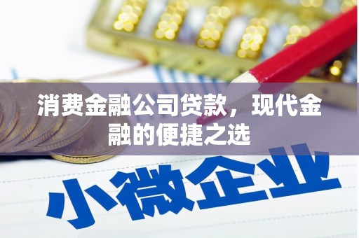 大堂消费金融公司贷款，现代金融的便捷之选