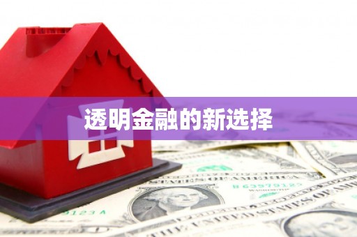 大堂透明金融的新选择