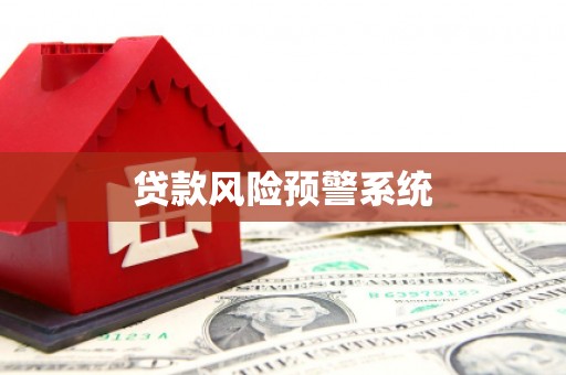 大堂贷款风险预警系统